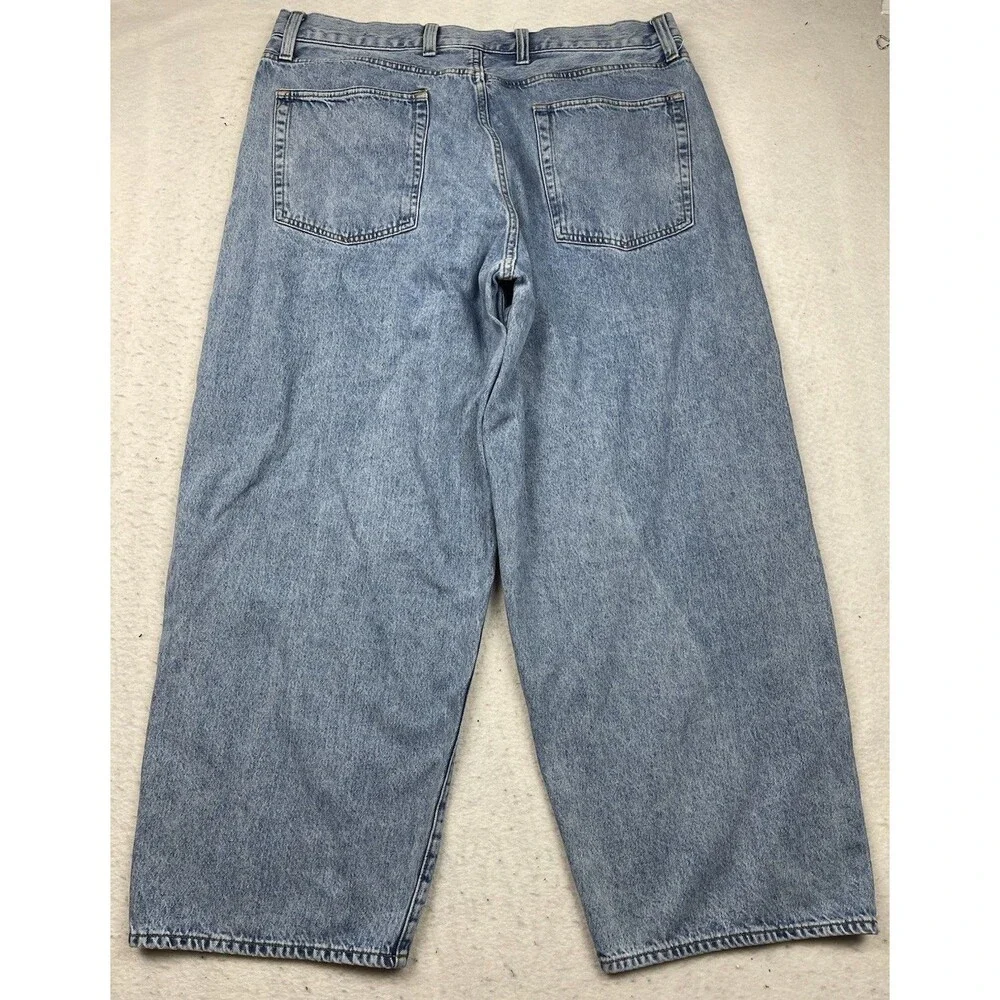 Gap Super Baggy Fit Men’s Size 38x32 Blue Cotton Denim Jeans 2025